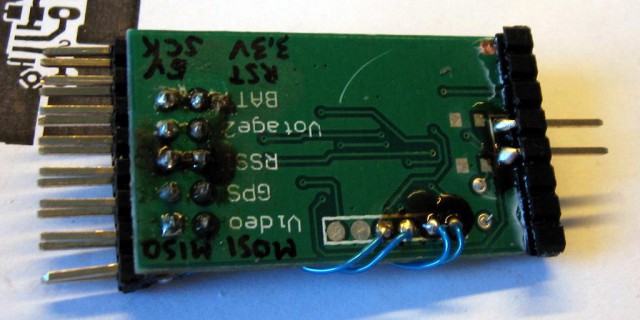 G-OSD - new input - solder connections