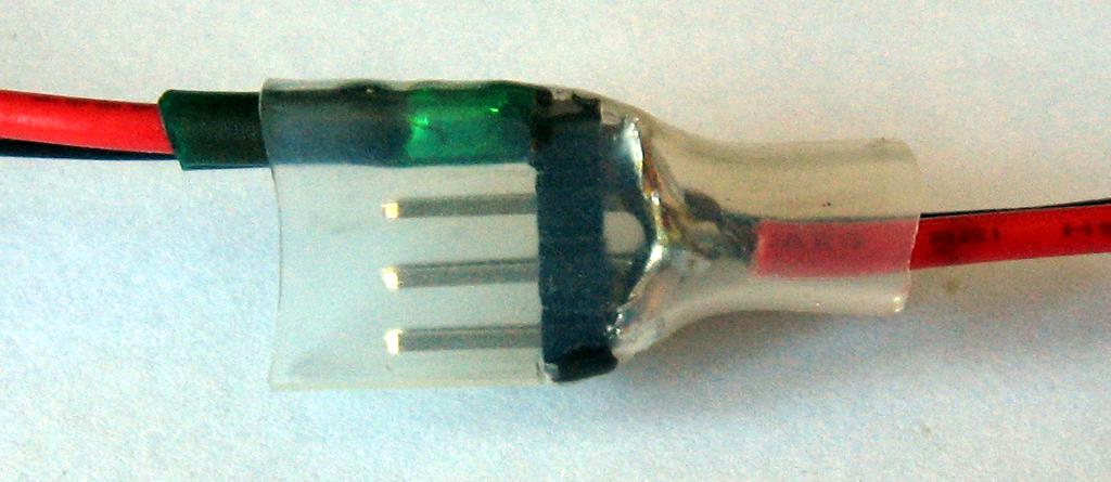 Power splitter - just solder wires to pinheader :-)