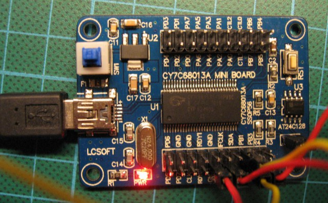 LCSoft Cypress prototyping board