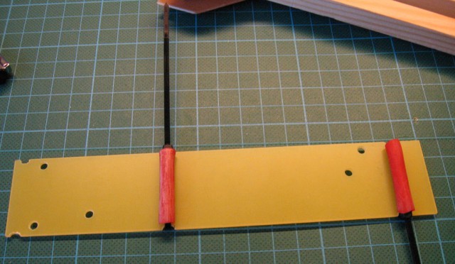 Tricopter - mounting bottom plate