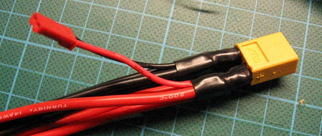 Tricopter - battery connector ready
