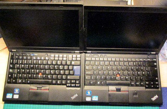 Lenovo x220 and x230 are very alike